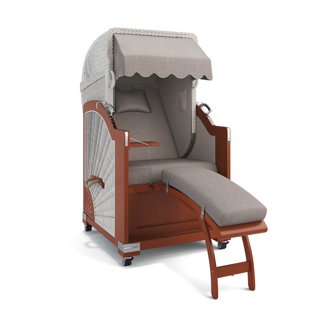 Strandkorb List - Mahagoni