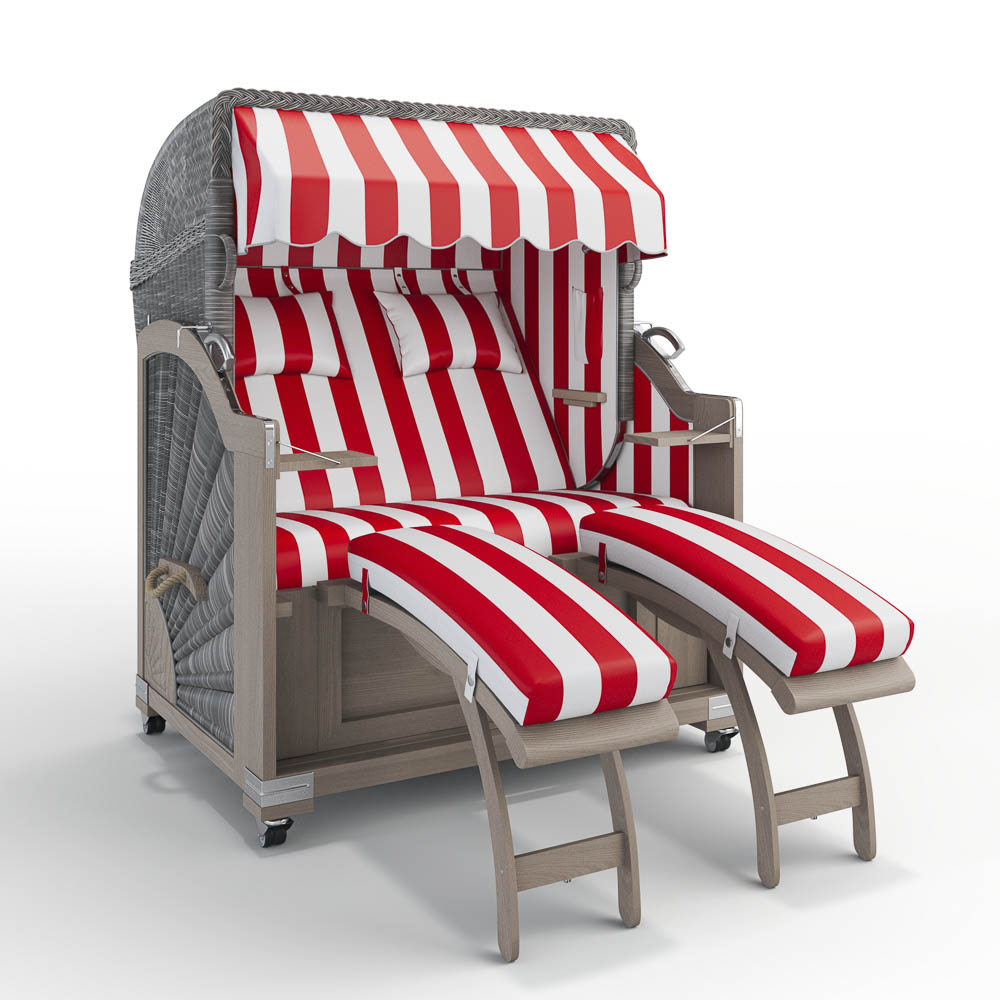 Strandkorb Keitum - Teak Vintage