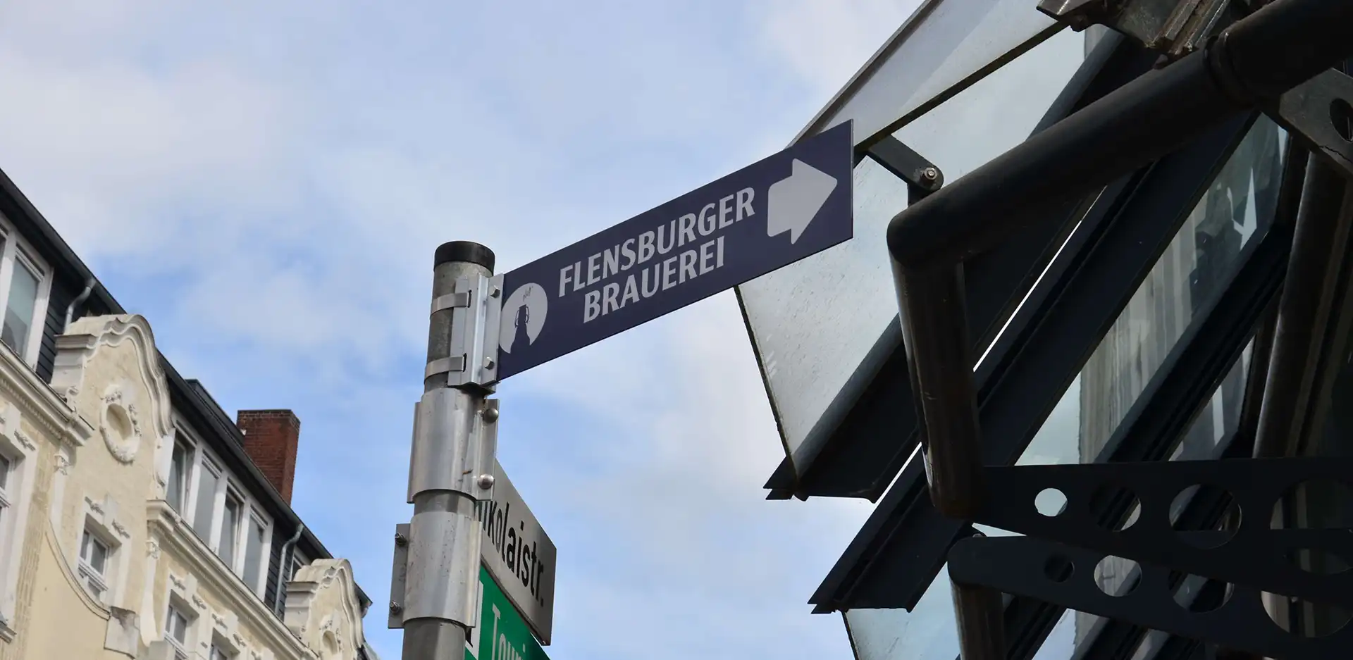 flensburger-brauerei-Hinweisschild