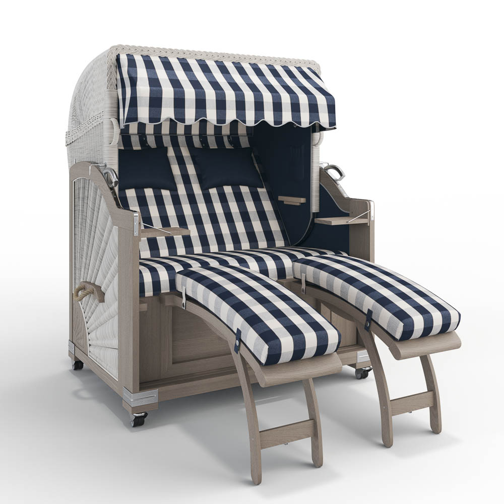 Strandkorb Keitum - Teak Vintage