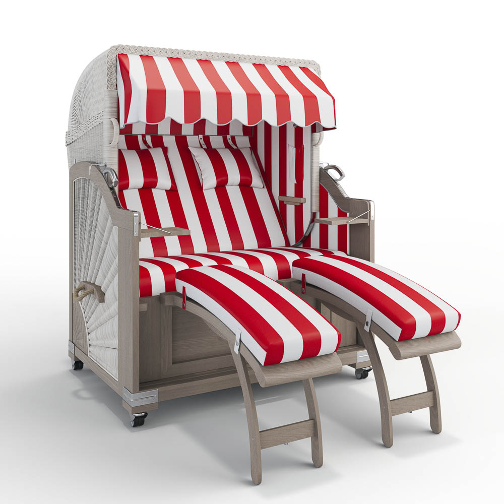 Strandkorb Keitum - Teak Vintage