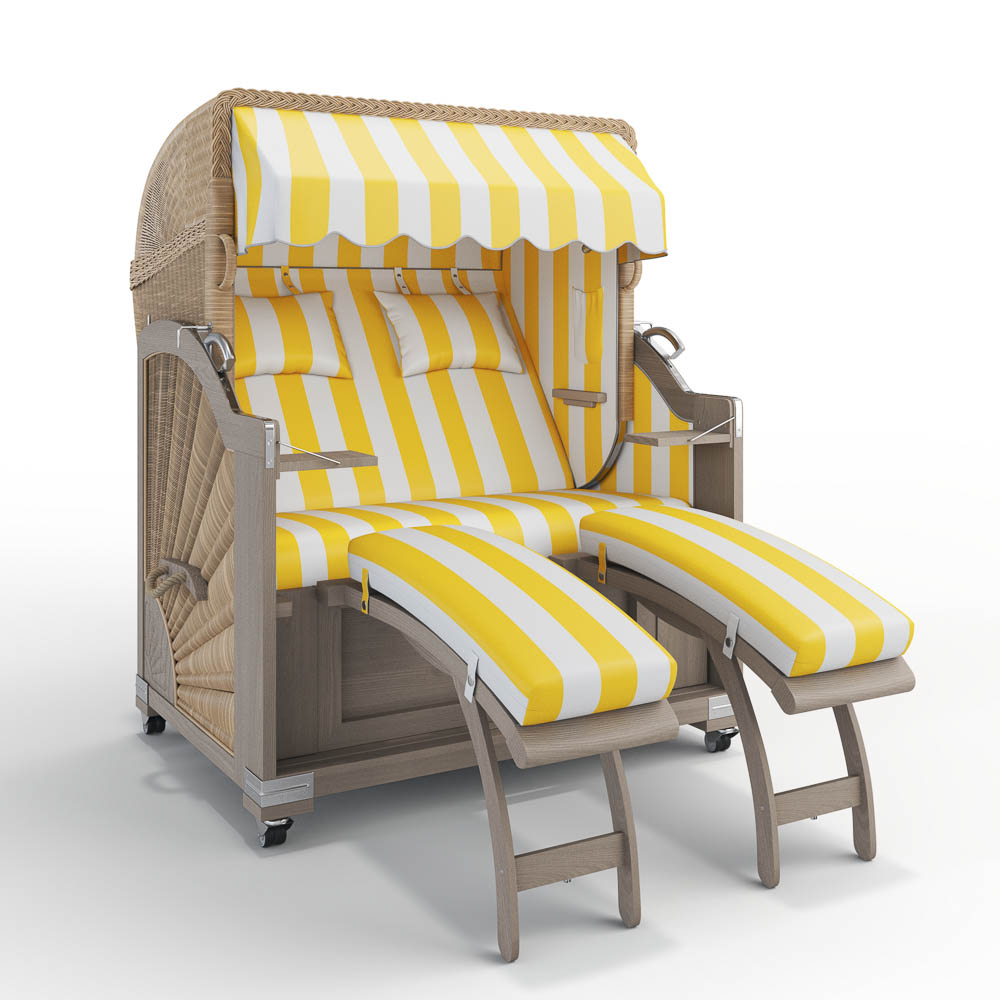 Strandkorb Keitum - Teak Vintage