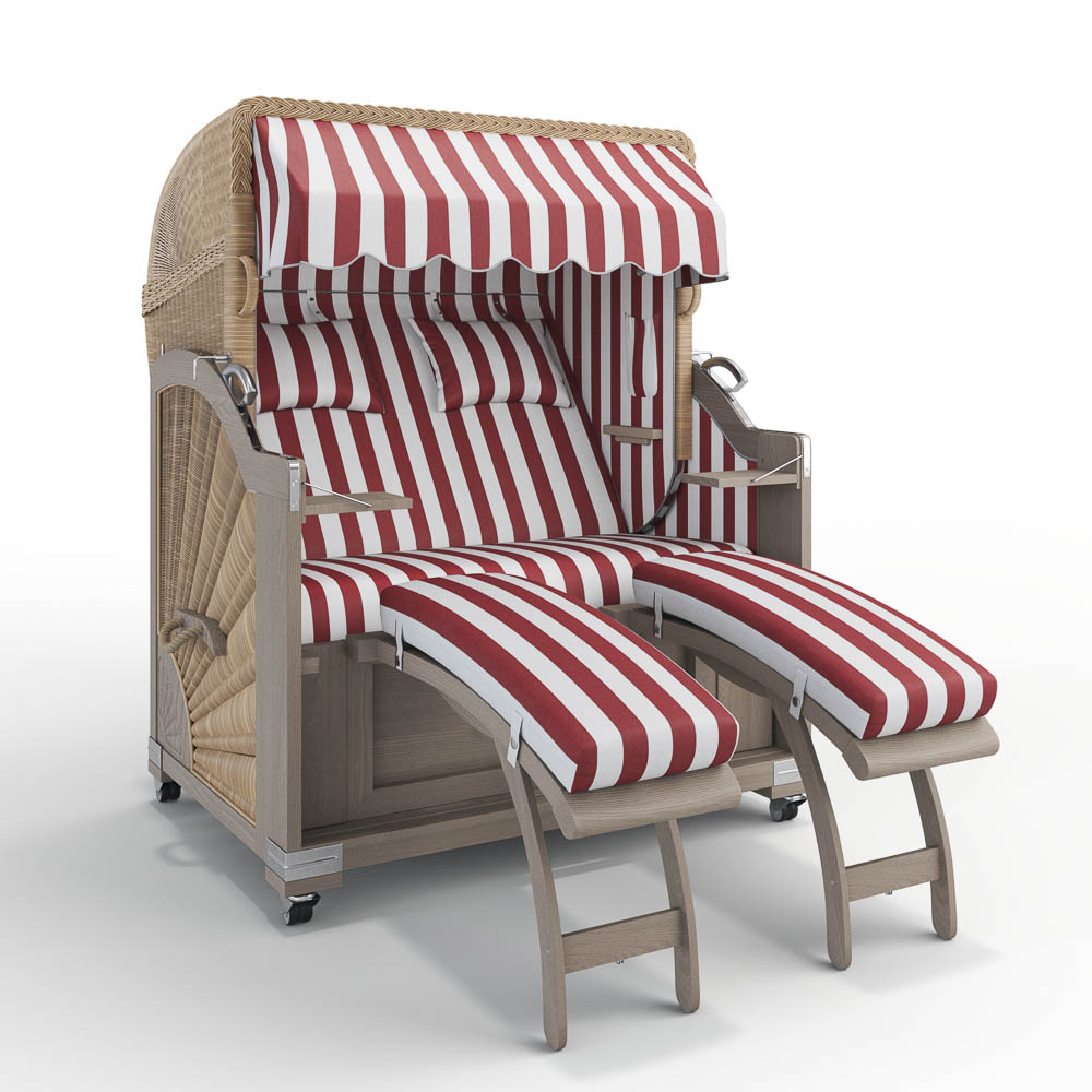 Strandkorb Keitum - Teak Vintage