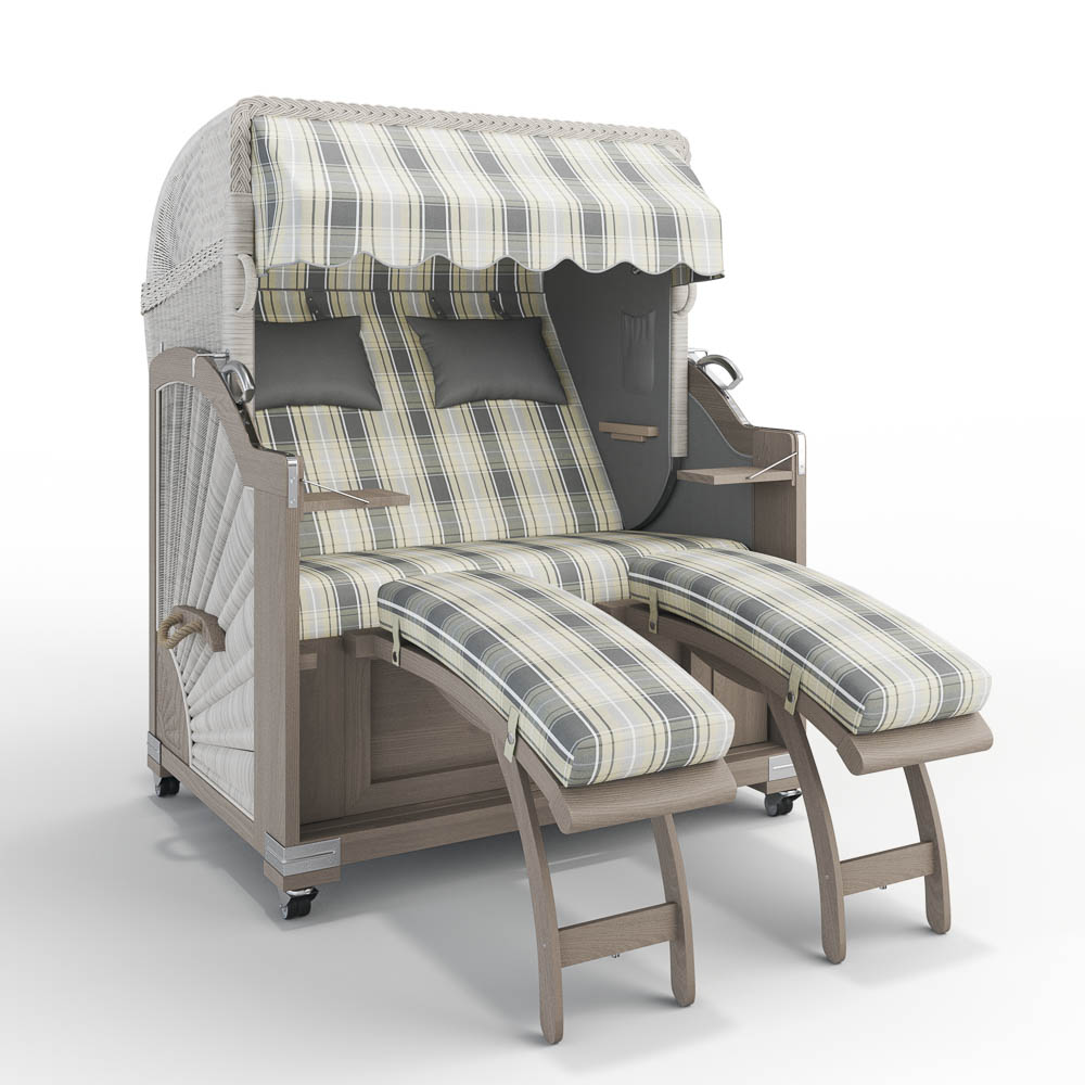 Strandkorb Keitum - Teak Vintage