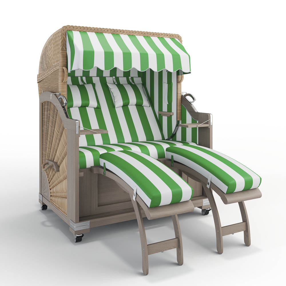Strandkorb Keitum - Teak Vintage
