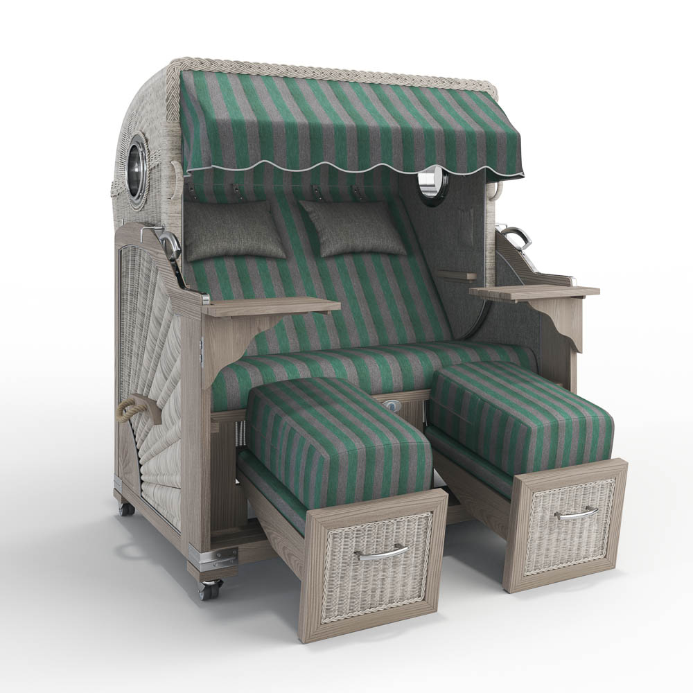 Munkmarsch_Teak_Vintage_white_washed_Menorca_gr�n-grau_70600_Bullauge