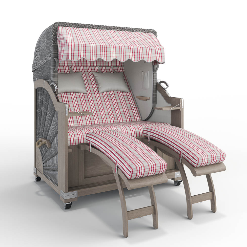 Strandkorb Keitum - Teak Vintage