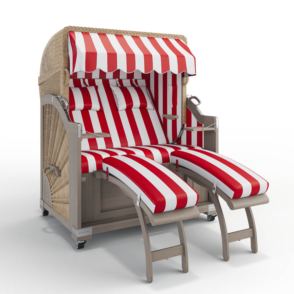 Strandkorb Keitum - Teak Vintage