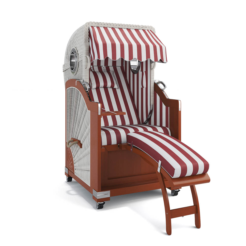 Strandkorb List - Mahagoni