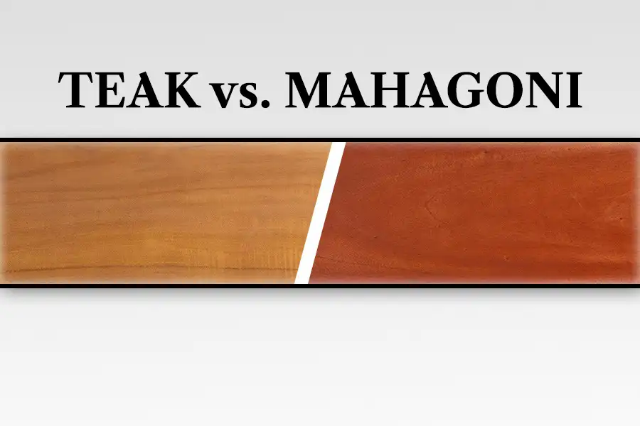 Unterschied Teak vs Mahagoni