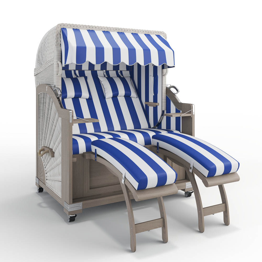 Strandkorb Keitum - Teak Vintage