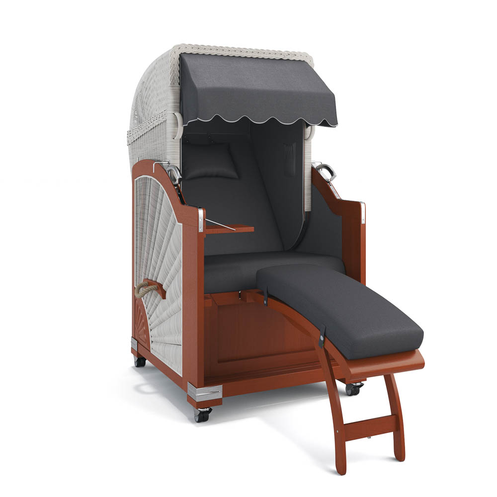 Strandkorb List - Mahagoni